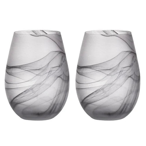 Skylar Storm Stemless Glass (Set of 2)