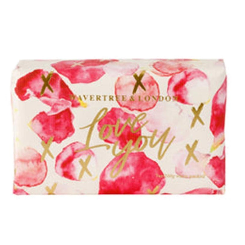 Love You Petal Soap Bar - Sweet Pea & Jasmine Fragrance