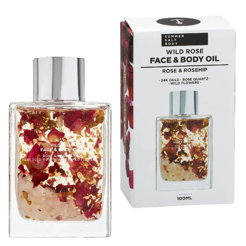 Face & Body Oil Wild Rose - 100ml
