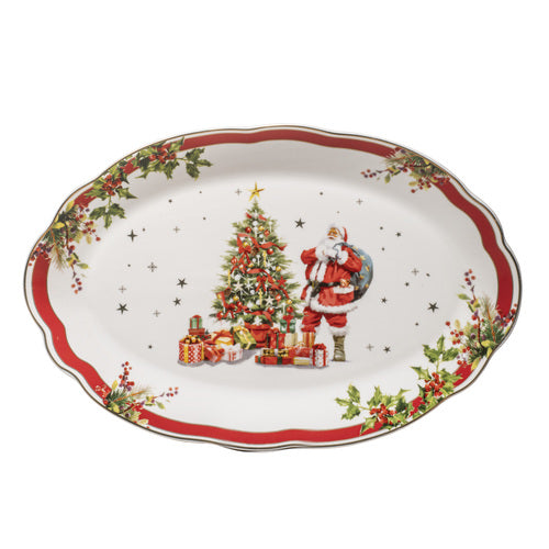 Spirit of Christmas Oval Platter