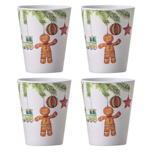 Hanging out for Christmas Cup (Set of 4)