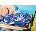 Blue Tropic Picnic Basket