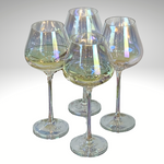 Crystal Wine Glass - Pearl Lustre (Set of 4)