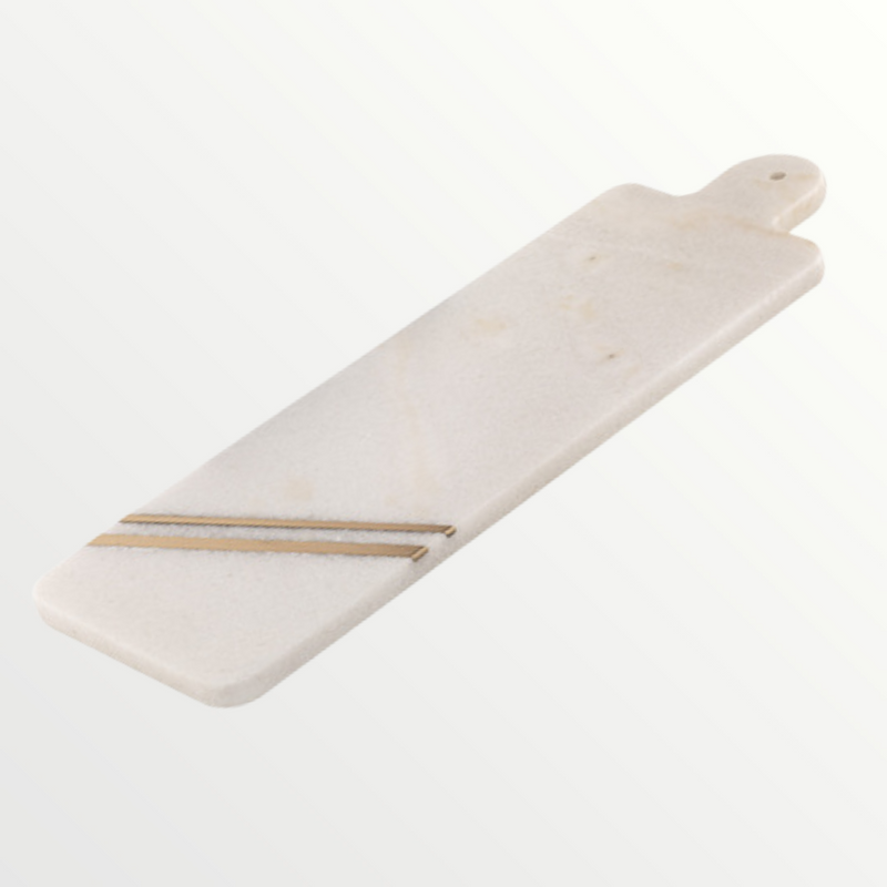 Spreader White Marble 3 Piece Set