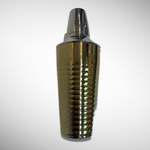 Mixeur Gold Ribbed Cocktail Shaker