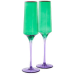 Jaded Champagne Glass (Set of 2)